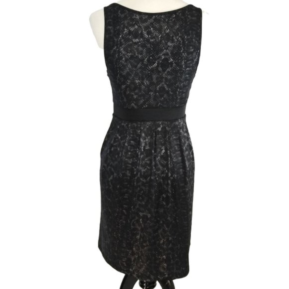 -EXPRESS Black/Gray Women Sleeveless Dress Size XS - Picture 2 of 6